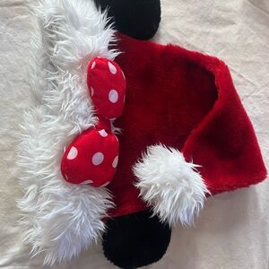 Minnie Mouse Santa Hat